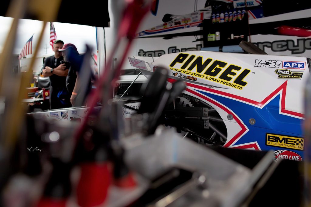 Top Fuel Motorcycle Behind the Scenes at Biggest Race of the Year