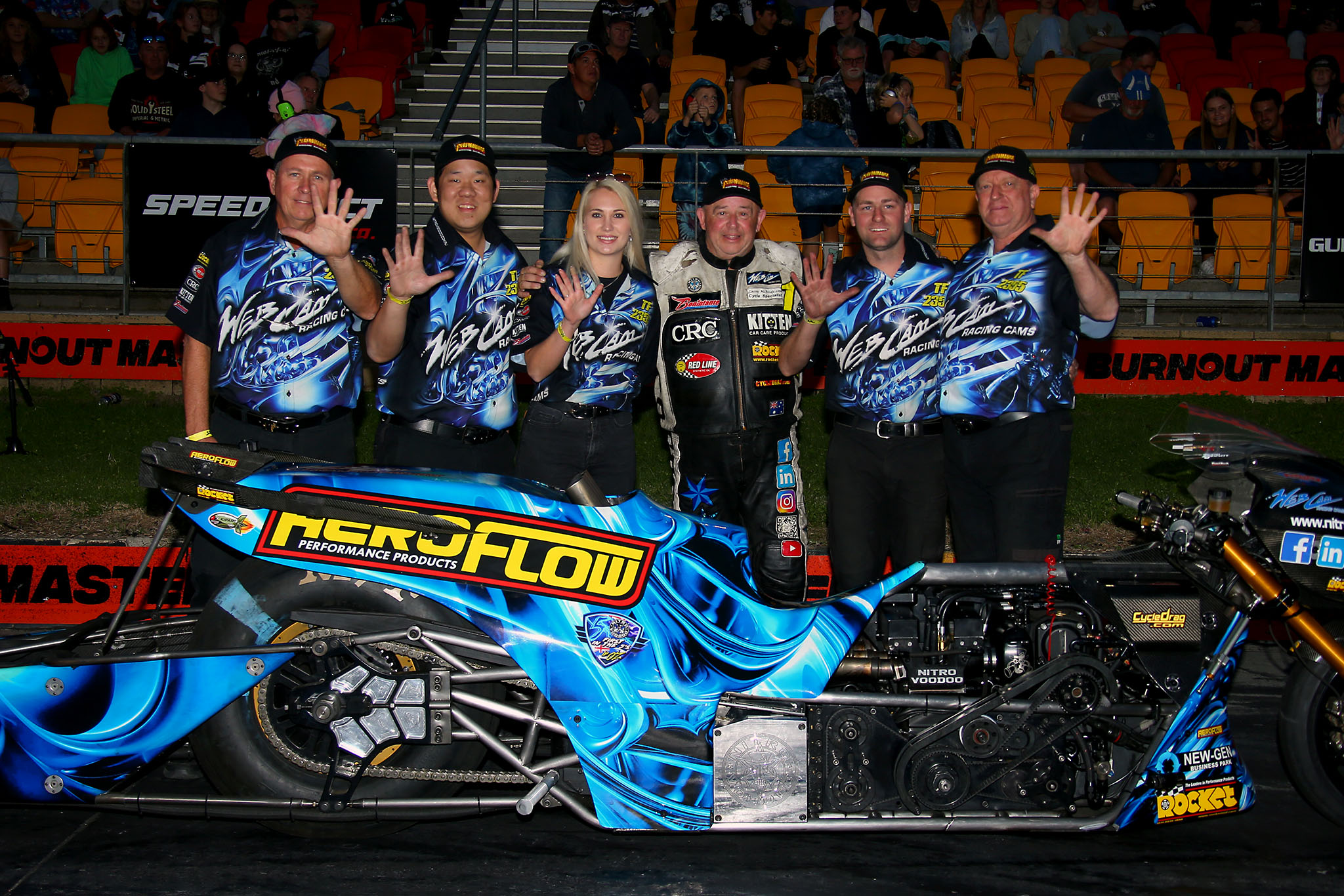 Mission Chris Matheson Runs First Australian Five! Drag