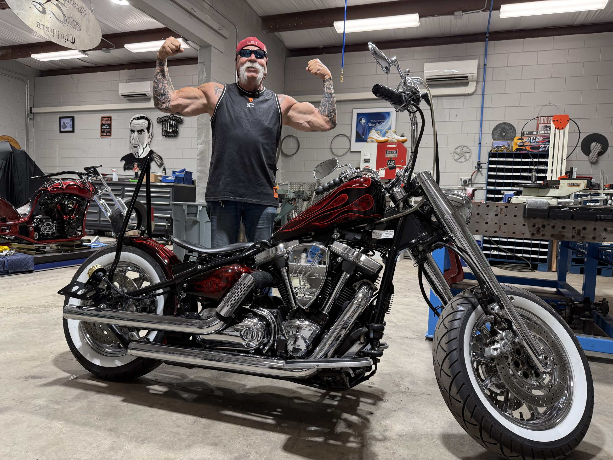 At Age 76 Paul Sr of Orange County Choppers Not Backing Down from