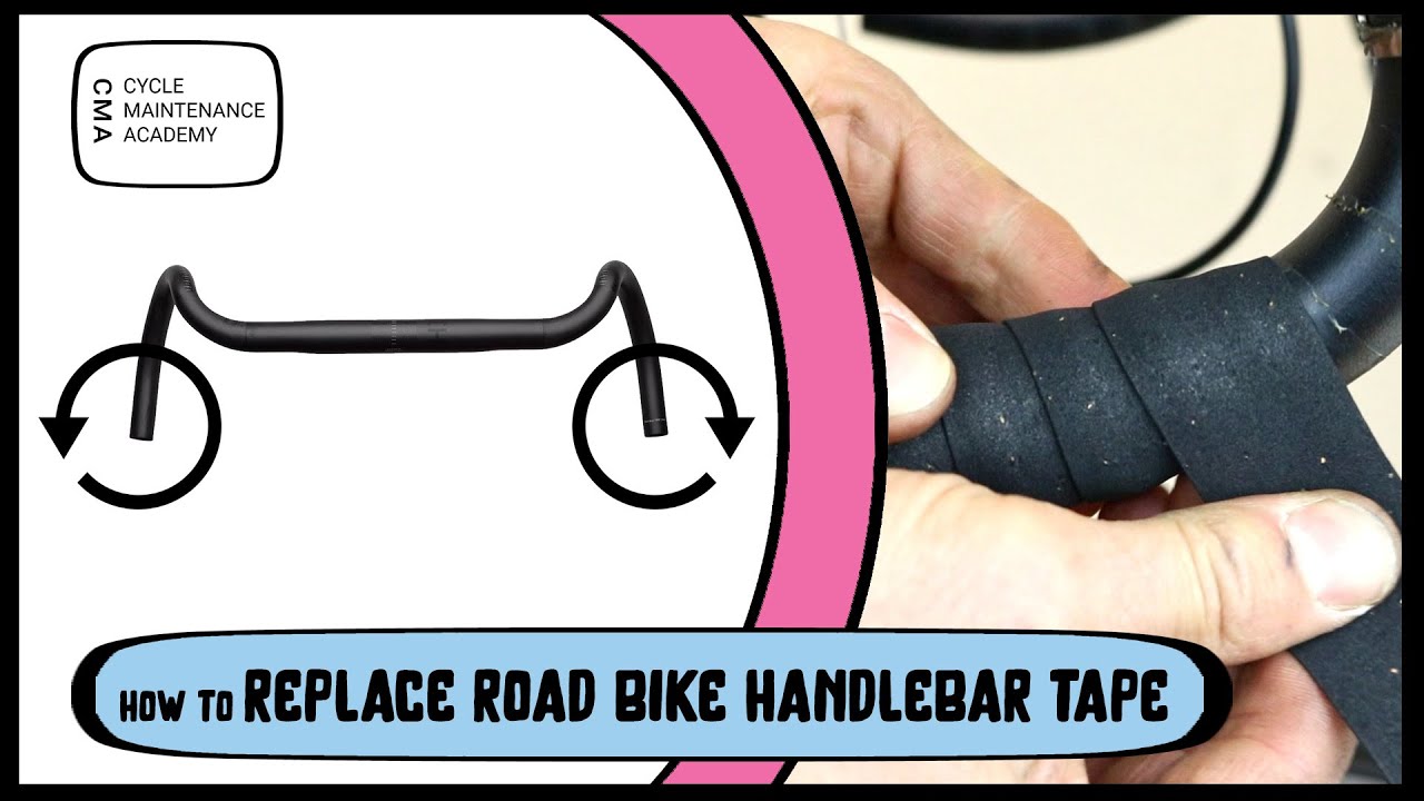 replacing bike handlebar tape