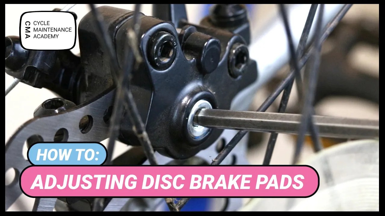 How to adjust bike disc brakes Cycle Maintenance Academy