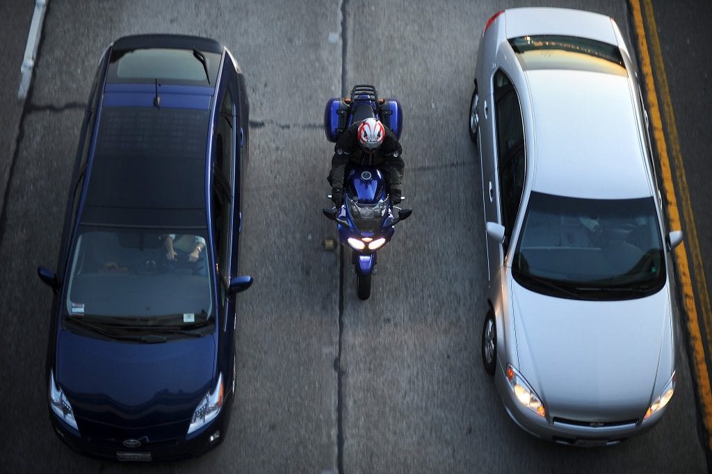 California Officially Legalizes Lane Splitting CycleVin