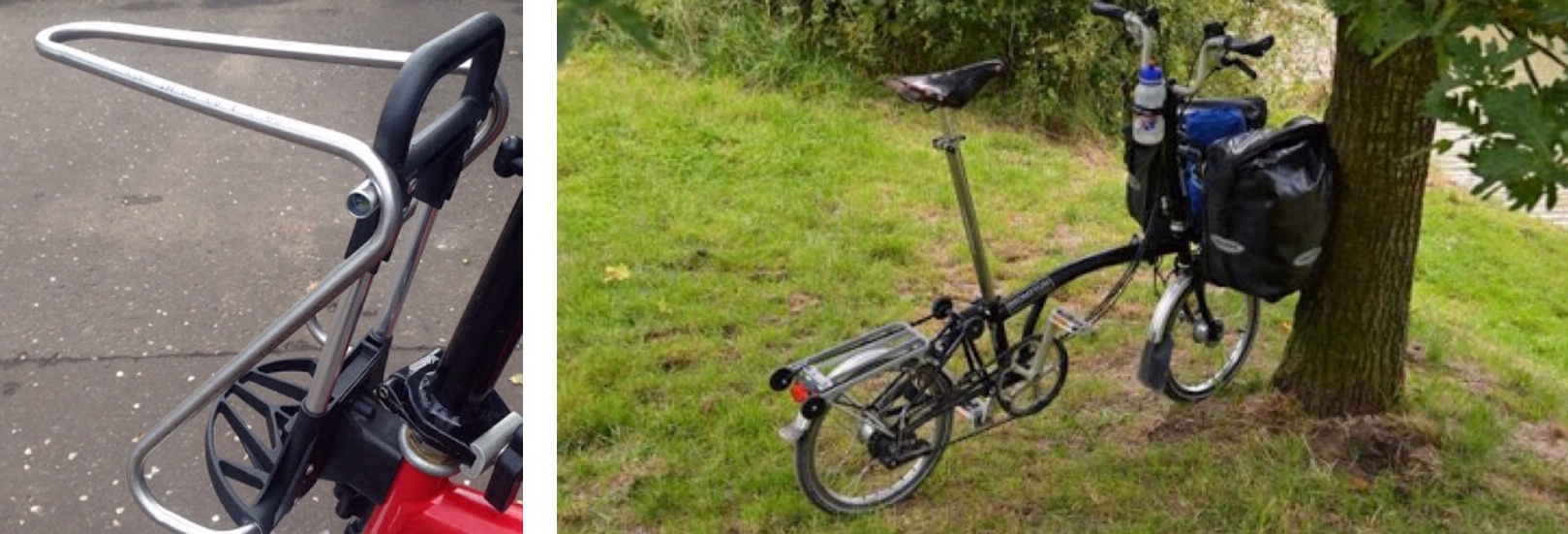 Carrying Luggage on a Folding Bike (Brompton, Tern, Dahon