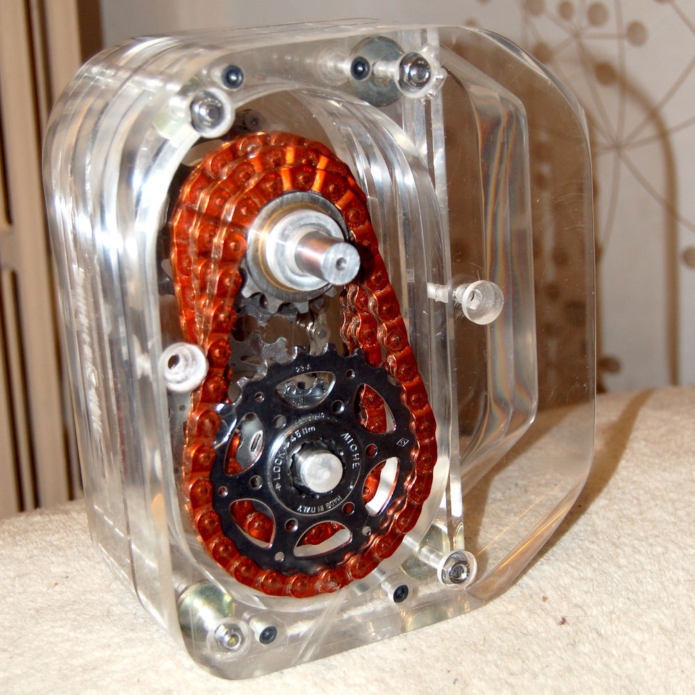 How This Genius Made A Bicycle Gearbox Using Recycled Bike Parts