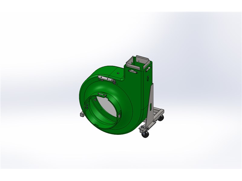 Blower Only Replacement Kit - 7" Blower Inlet: Green (No Impeller