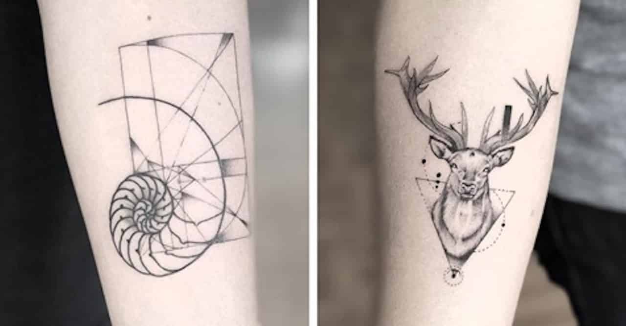 42 Tatouages Geometriques Remplis De Symboles Sacres Et De Significations