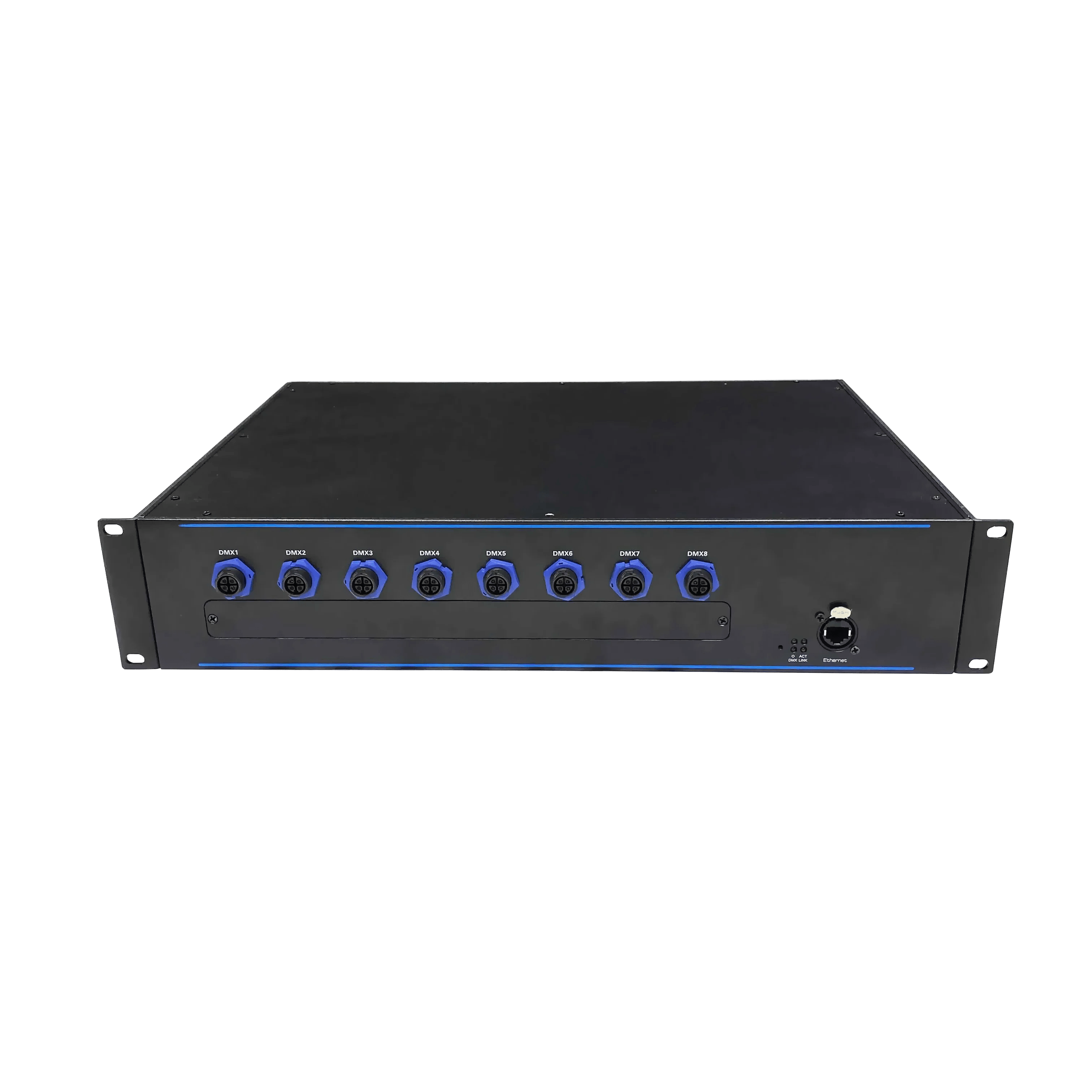 PixiPowerData 8 Rack Mounted Power and Data Supply Unit Cyclops