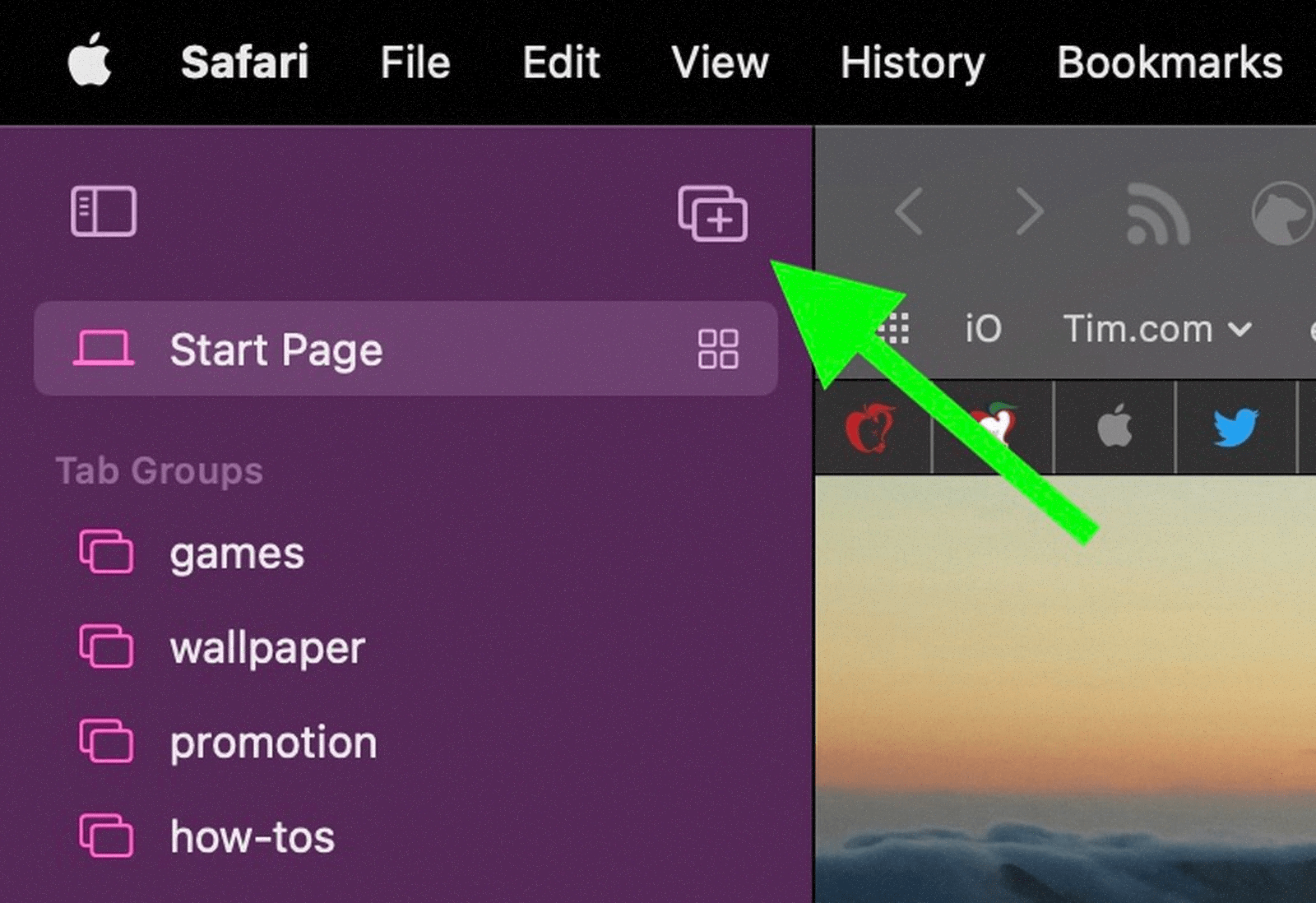 How to use Safari Tab Groups on macOS