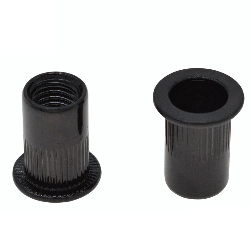 China Black Zinc Black Oxide DIN7340 Knurled Blind Riveting Rivet Nut