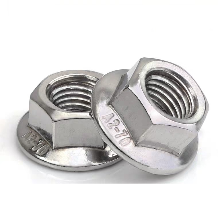 Hex Flange Nuts Metric & Fractional Sizes Spiralock® STANLEY.