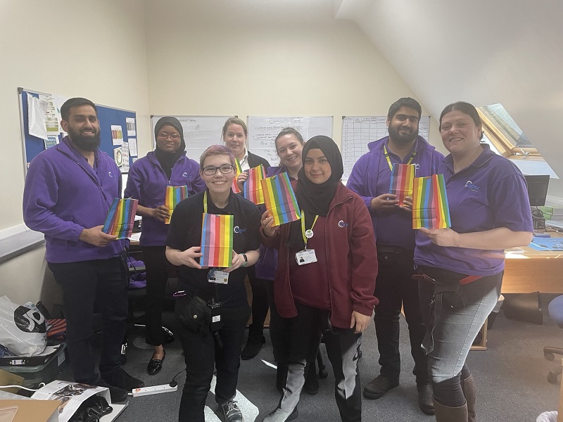 Hospital Wyke celebrate LGBT+ History Month