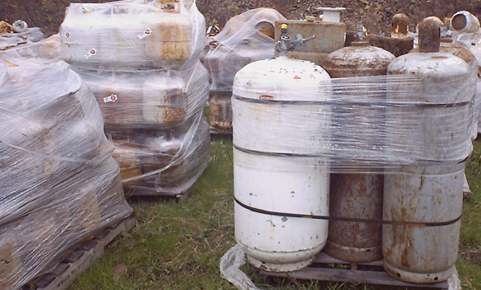 Propane tank and cylinder disposal company