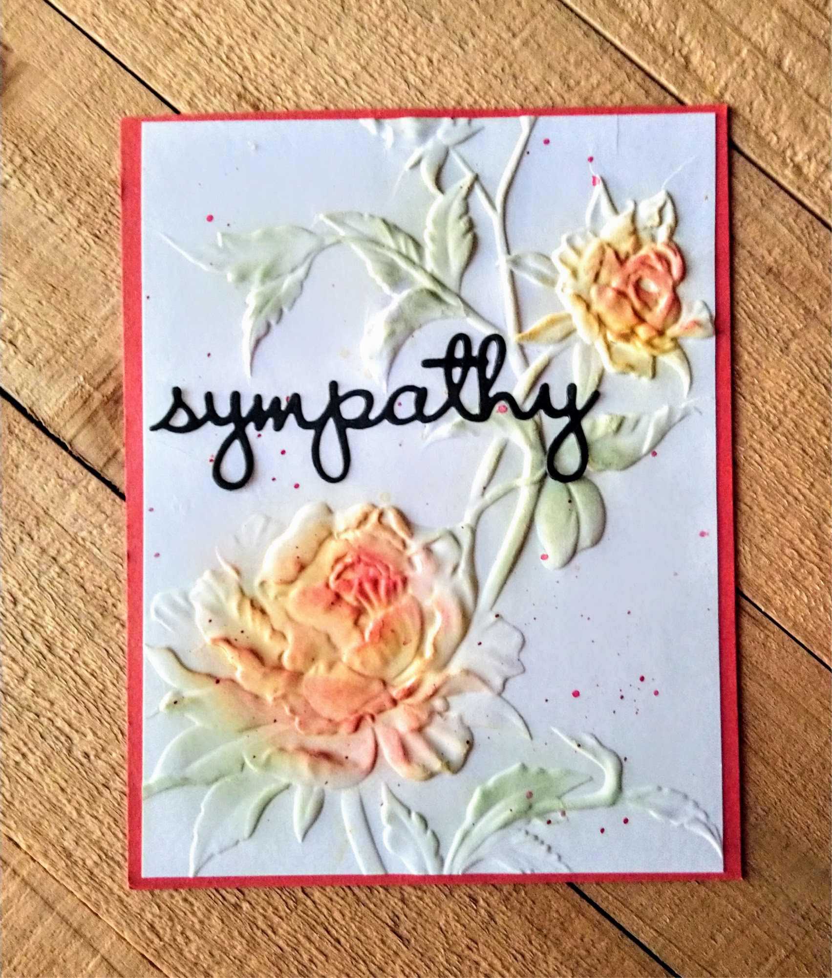 Sizzix 3D Embossing Folder Technique