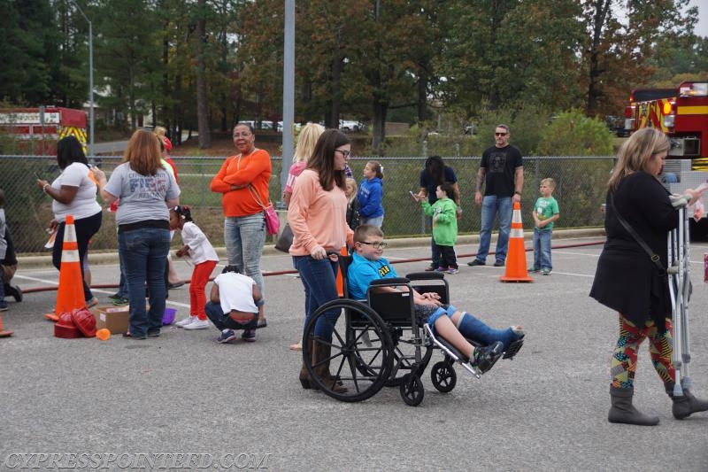 CPFR Assist VassLakeview Elementary with Fall Festival Cypress Pointe Fire & Rescue