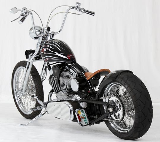Daily Ride Custom Chopper at Cyril Huze Post Custom Motorcycle News