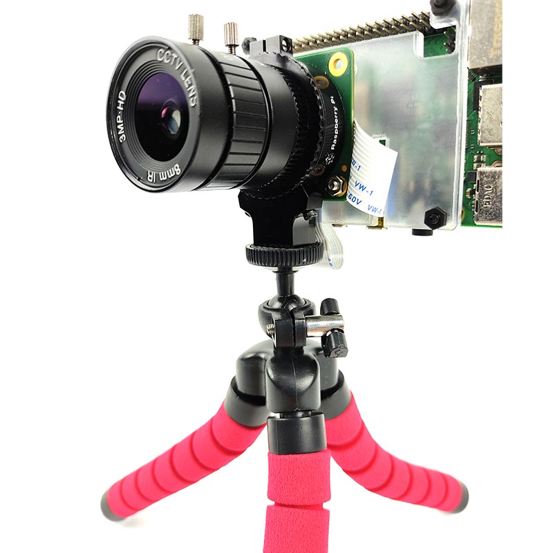 Flexible Portable Camera StandRed