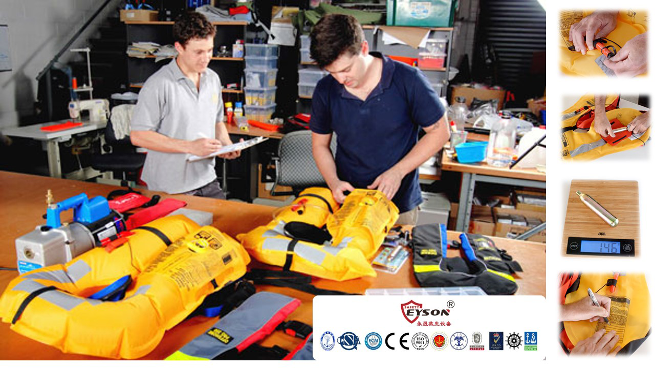 CYZ Solutions Landing Page Inflatable Lifejacket Inspection & Servicing