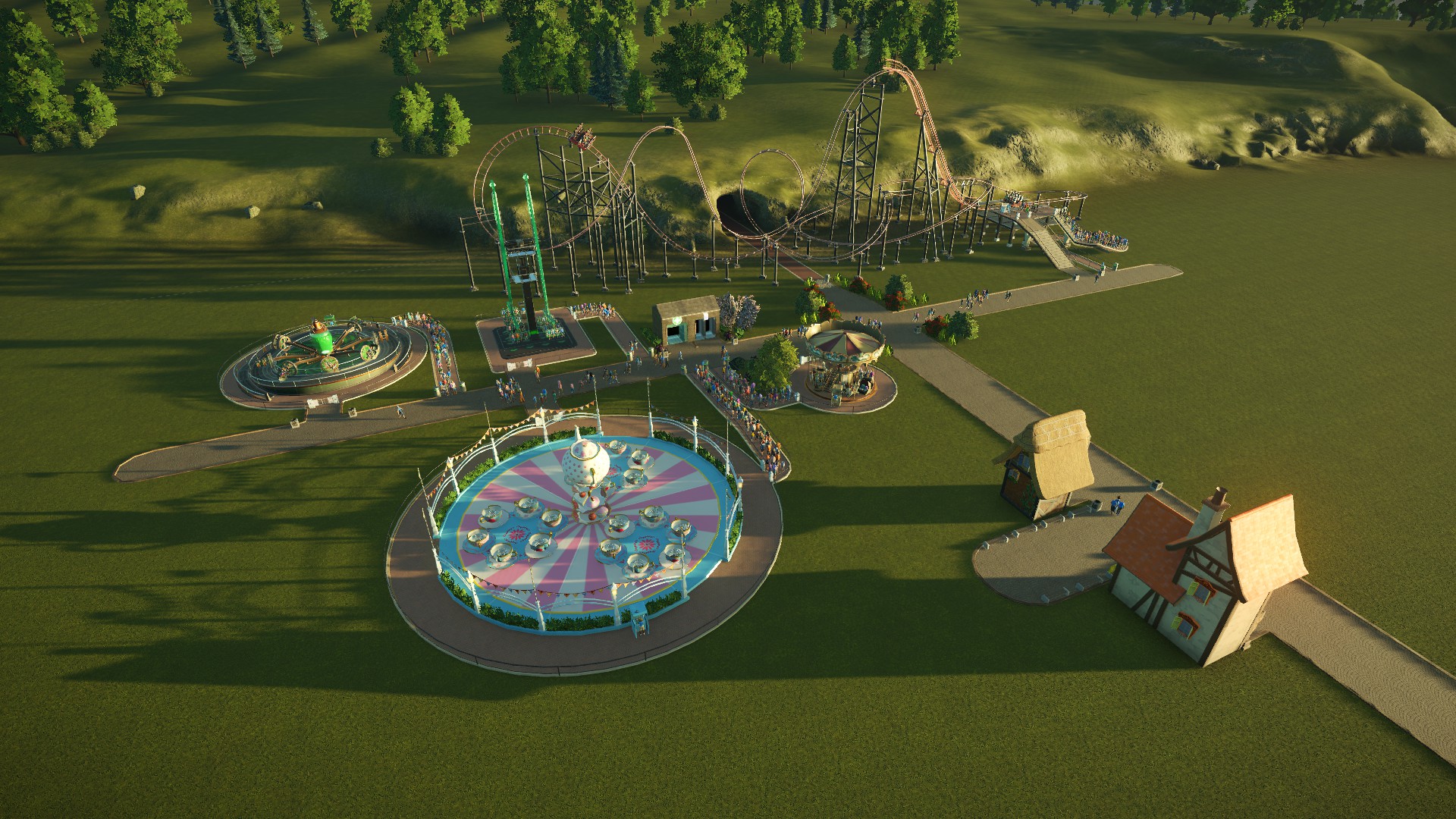 Let’s Play Coaster Bainbridge Village EP1 Starting out