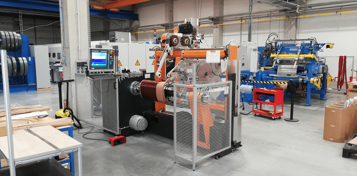 Highvoltage winding machine BR ElproEnergo Transformers