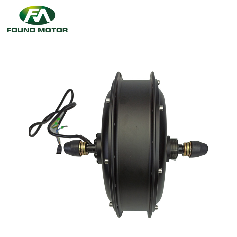 26 inch 72V 5000W Gearless 69s Rear Hub Electric Motor