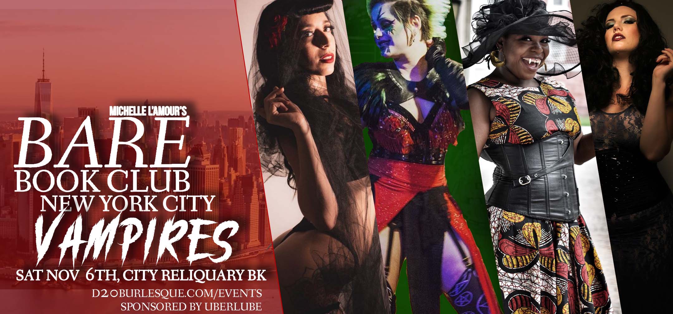 Bare Book Club NYC Vampires!