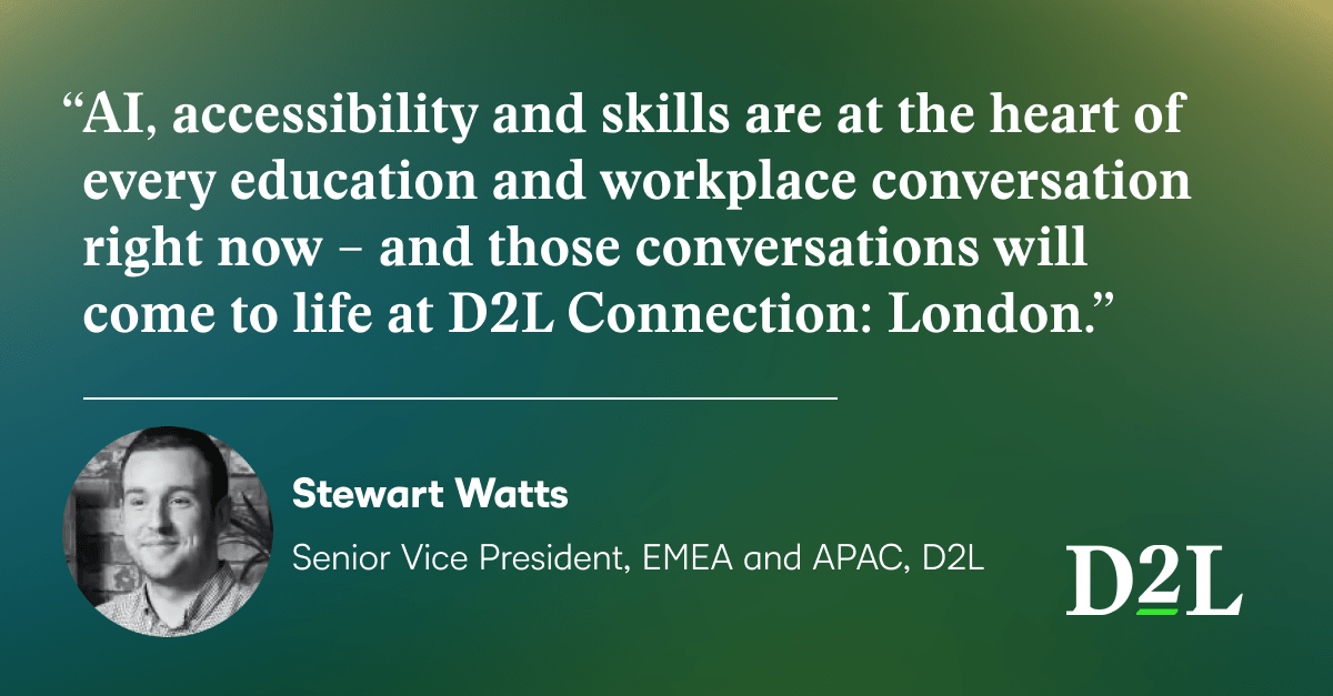 Explore the Future of Learning and AI at the D2L Connection Event in(08)