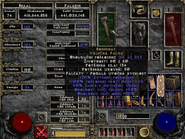 Diablo II Screenshots Inventory