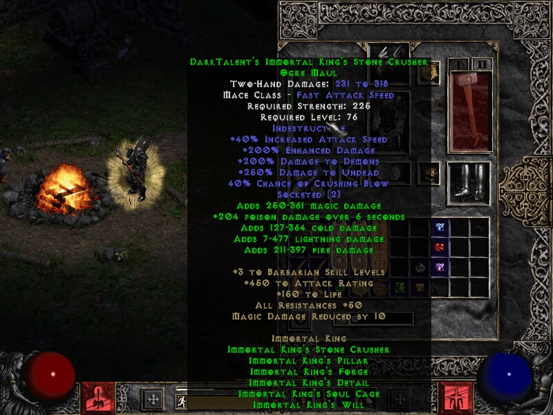 Diablo II Screenshots Inventory