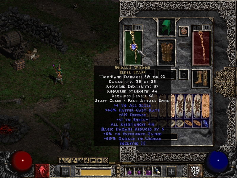 Diablo II Screenshots Inventory