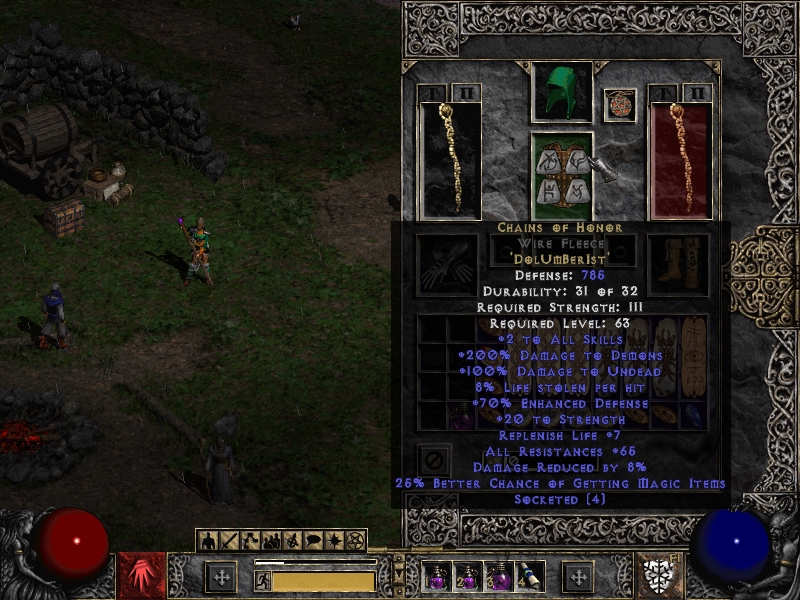 Diablo II Screenshots Inventory