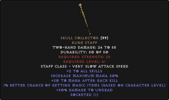 Buy Diablo 2 Skull Collector At