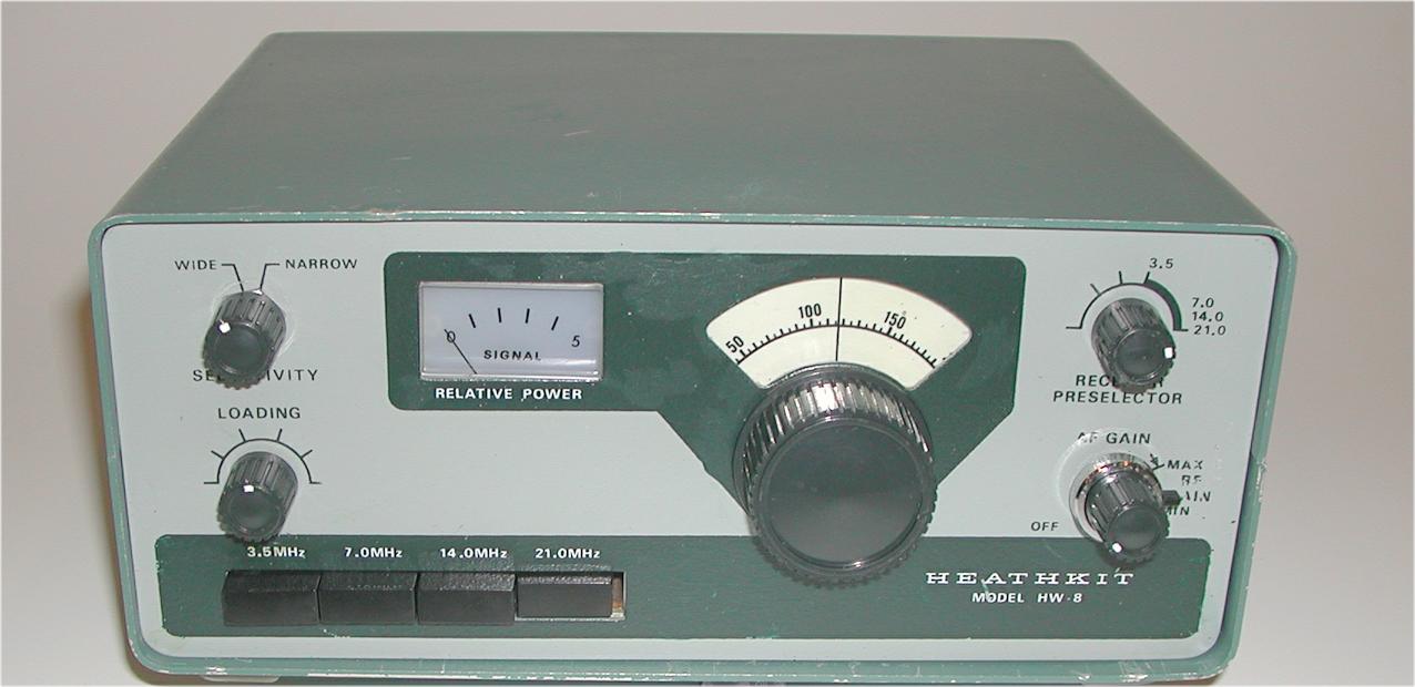 Heathkit QRP Transceiver model HW8 with AC Power supply eBay