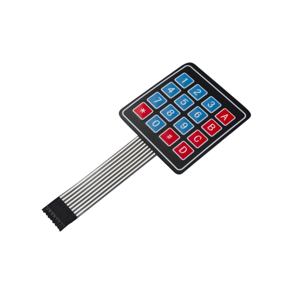 4x4 Membrane Keypad DaakyeTech
