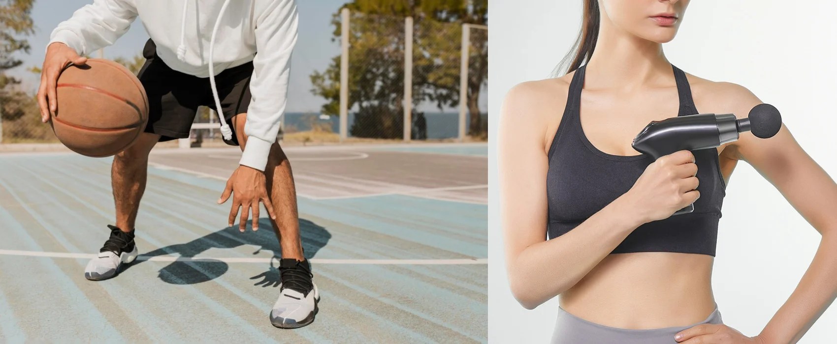 Massage Guns For Common Sports Injuries In Basketball DACORM Massage Gun
