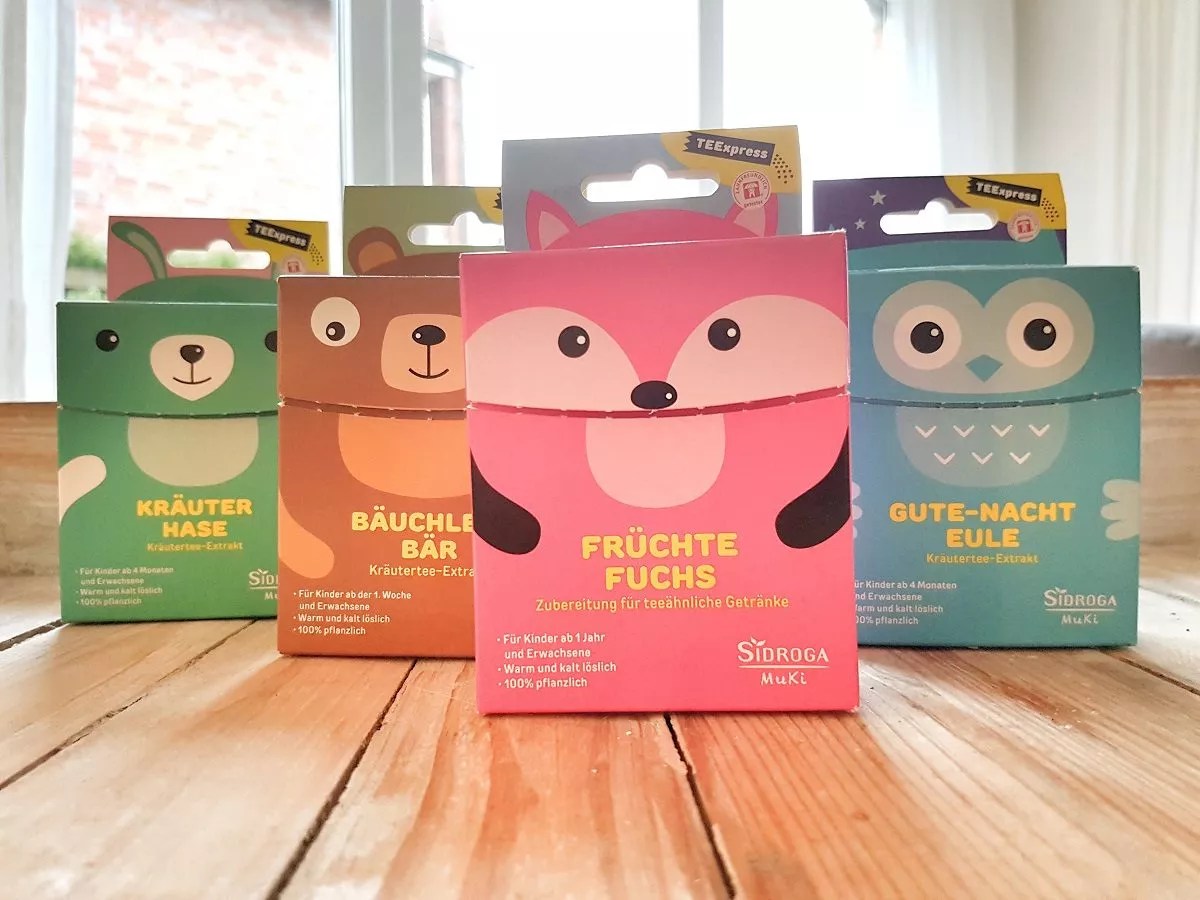 Tea Time für Kinder "tierische" Teesorten ohne