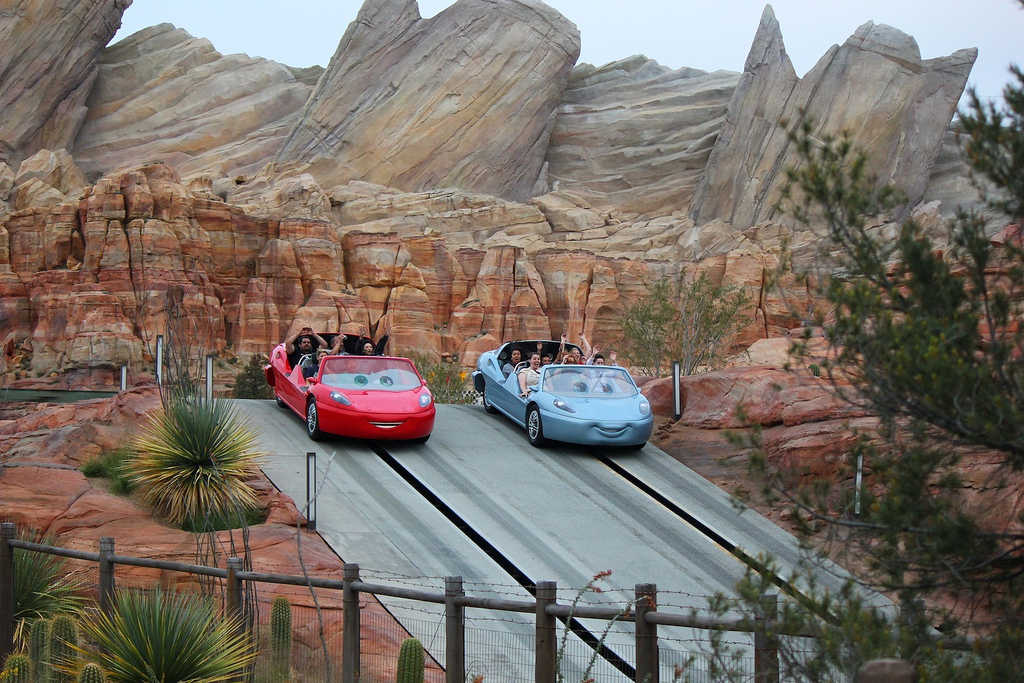 Radiator Springs Racers at Cars Land Sneak Preview Dad Logic