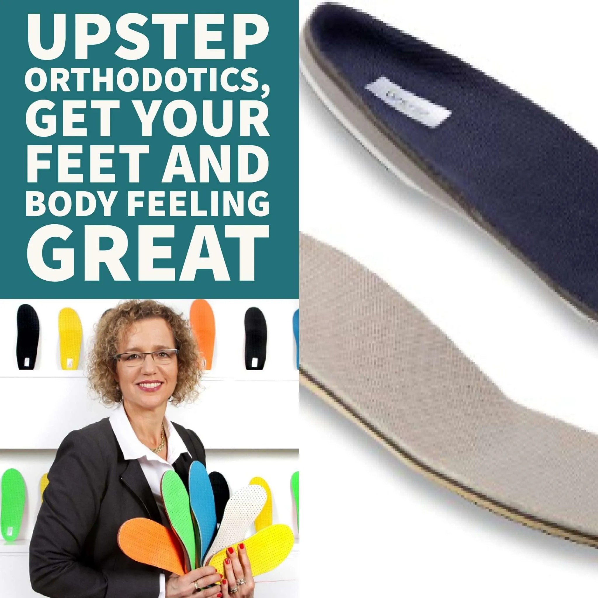 Upstep Orthodotics, Get Your Feet and Body Feeling Great Dad of Divas
