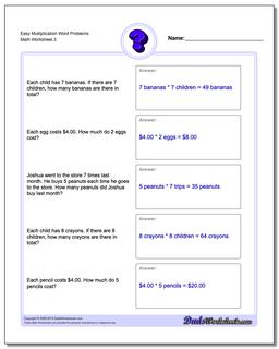 Multiplication and division word problems grade 2 author: Word Problems Multiplication Word Problems