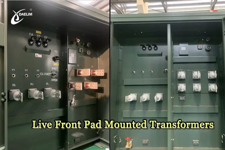 Three Phase Live Front Pad Mounted Transformers Under CSA C227.5