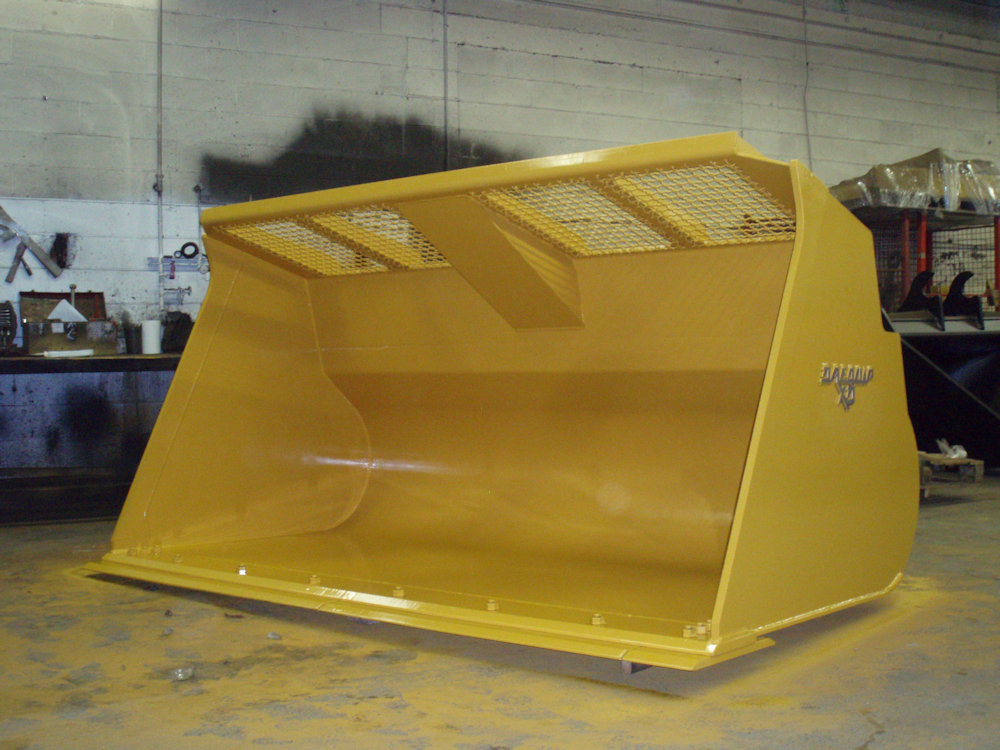 Snow Bucket Excavators and Wheel Loader Attachments