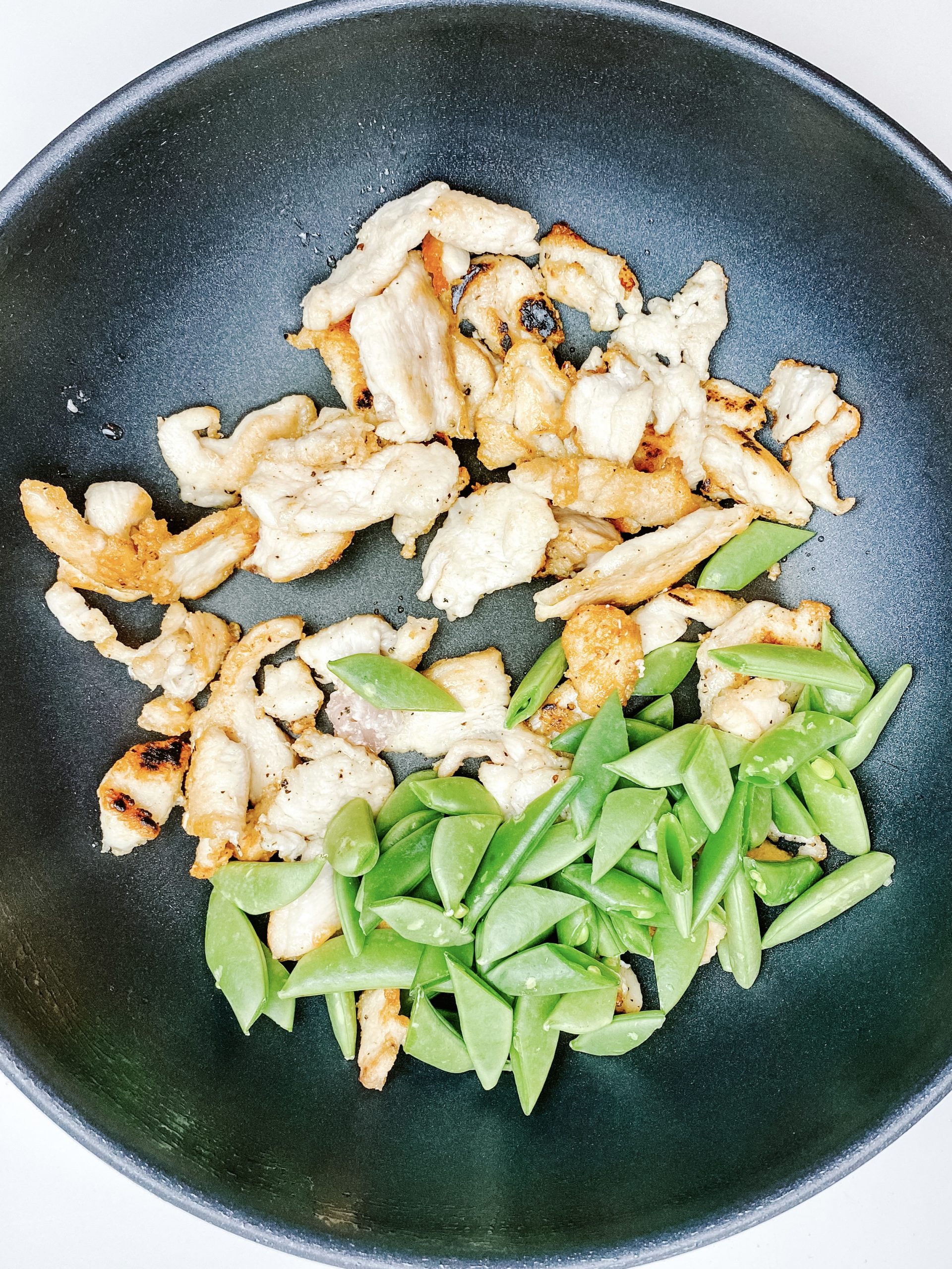 Burmese Sesame Chicken with Snow Peas Daffodil Kitchen