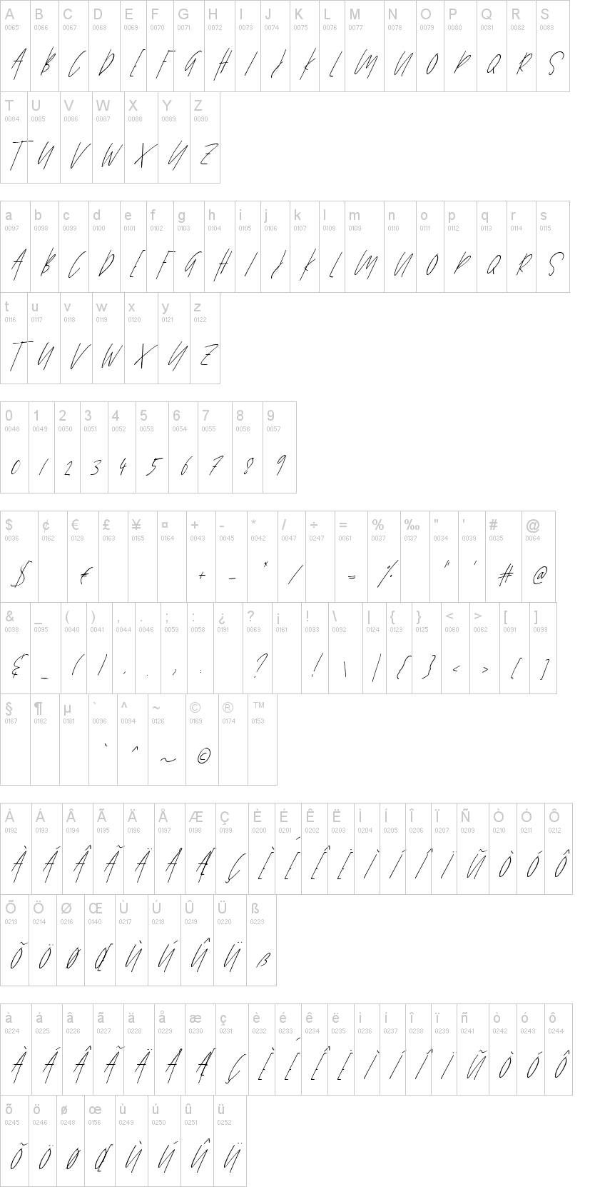 Affinity All Caps Font