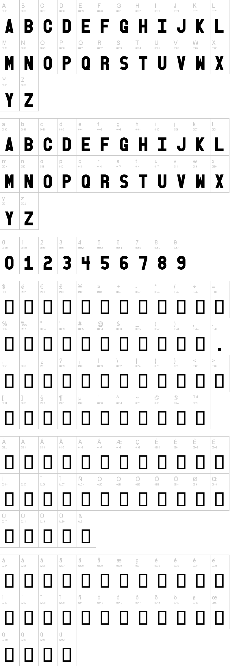 Old Block Font