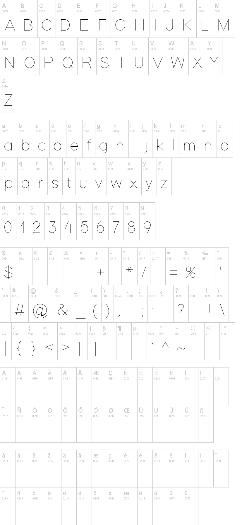 Soft Line Font