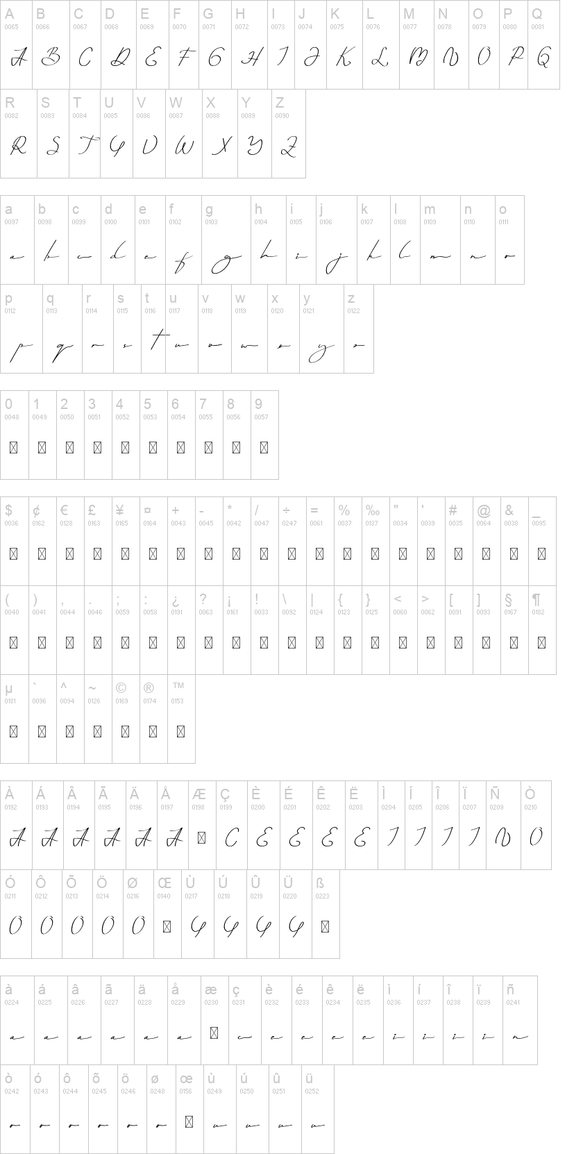 Super Shining Font