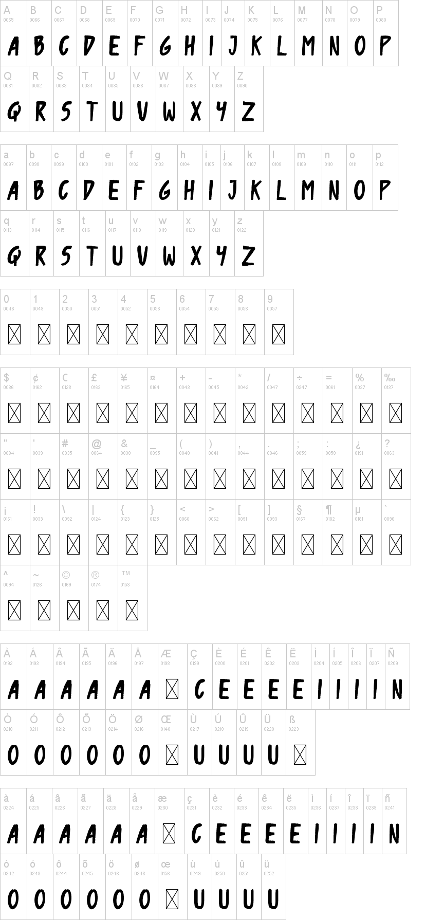 Vender Rustime Display Grunge Font