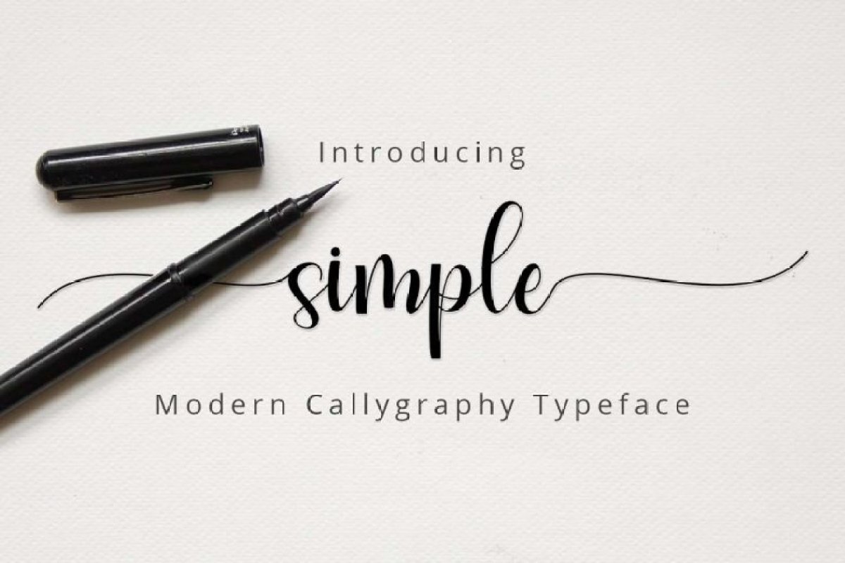 Simple Script Font Dafont Free