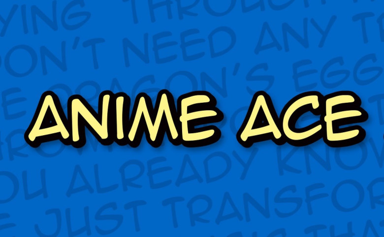 Anime Ace Font Dafont Free