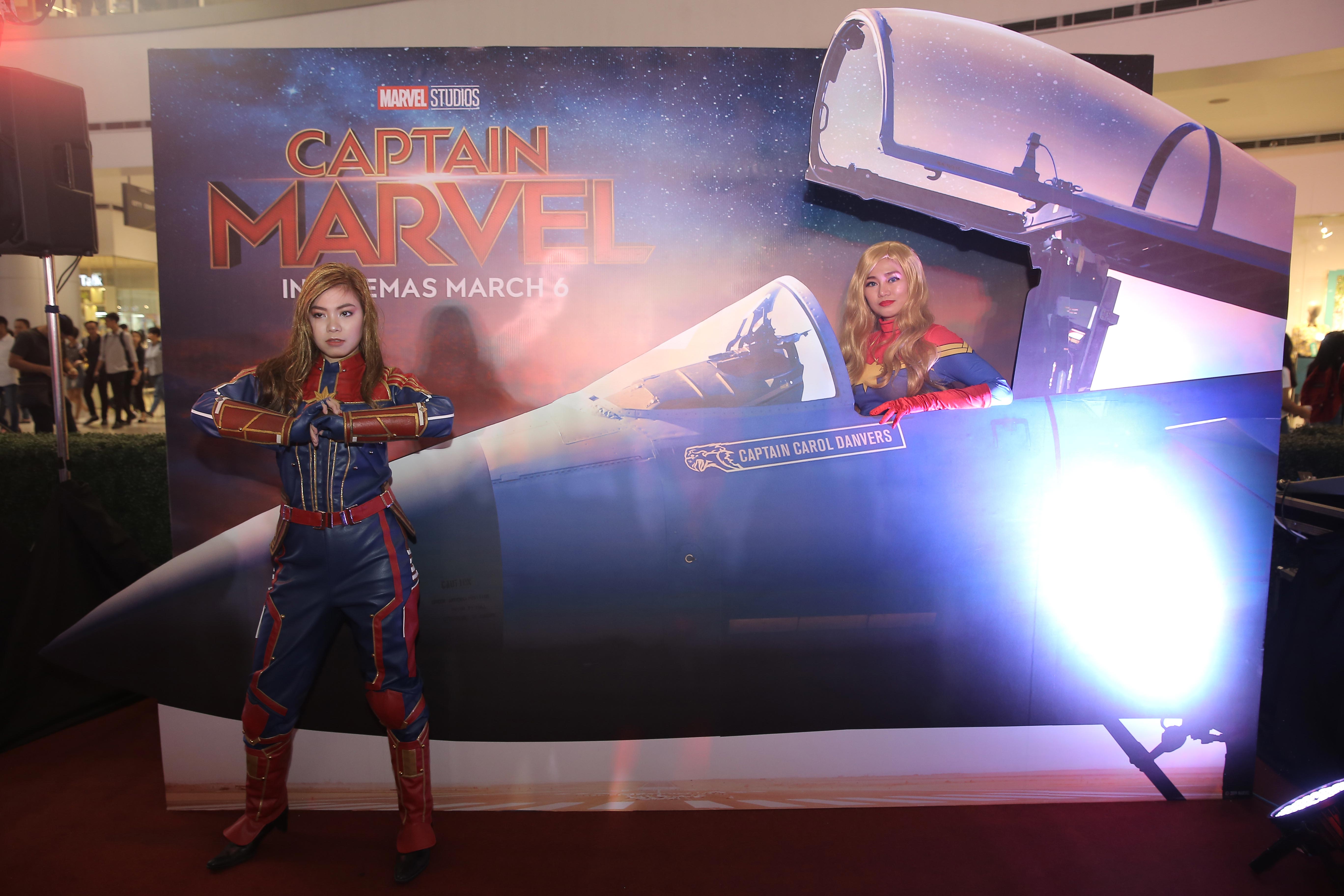 Higher, Stronger, Faster, IRL with the Captain Marvel Fan Experience