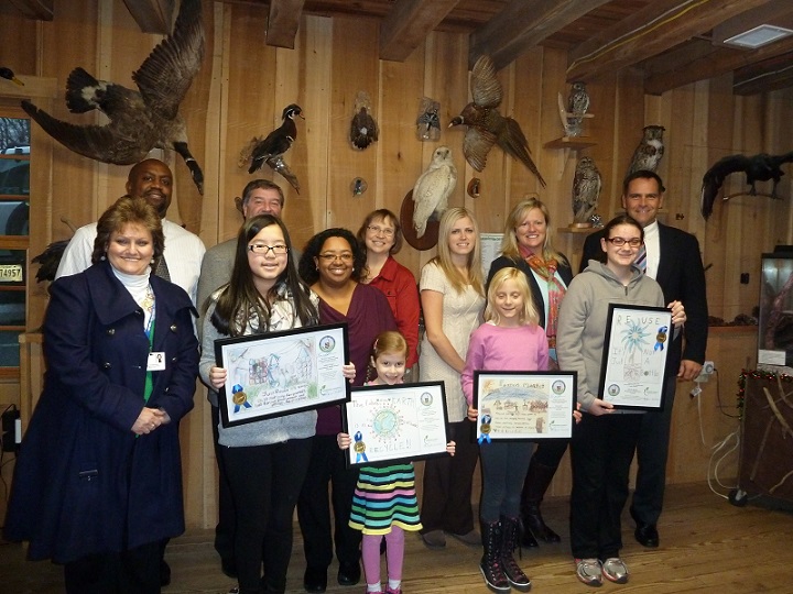 Harford County Government Recognizes Student Artists’ Work on Recycling